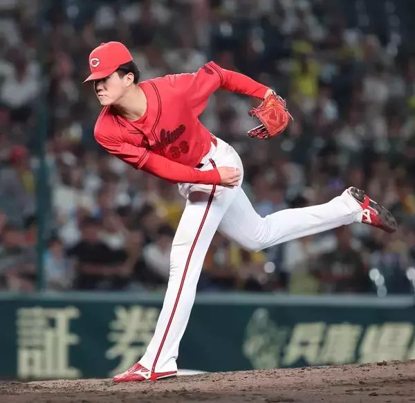 【広島】ドラ５ルーキー・赤木晴哉、甲子園デビューで２回０封「これからの自信に」大阪出身で「テレビをつけたらタイガース。改めてプロ野球を感じた」