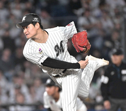 【侍ジャパン】ロッテ・中森俊介が初選出　今季急成長　７勝１セーブ１９ホールド