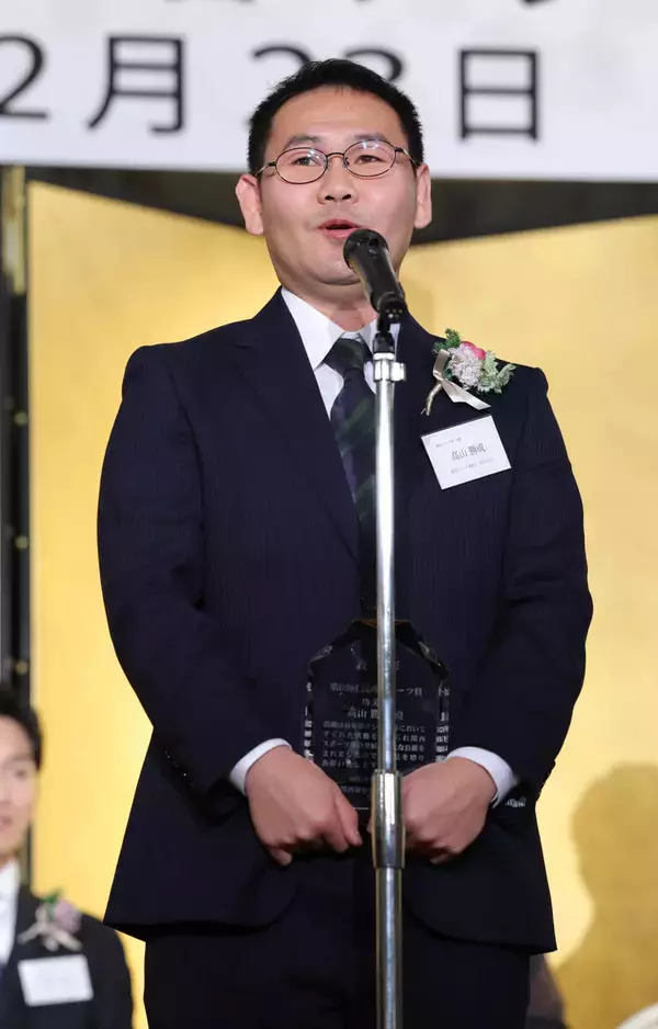 高山勝成氏、引退後の現在は講演などに注力「挑戦し続ける力、やり抜く力伝えたい」関西スポーツ賞表彰式