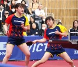 【卓球全日本】大藤沙月、横井咲桜組が３戦連続ストレート勝ち　張本美、長崎組との準決勝へ「攻めの連係で崩していきたい」