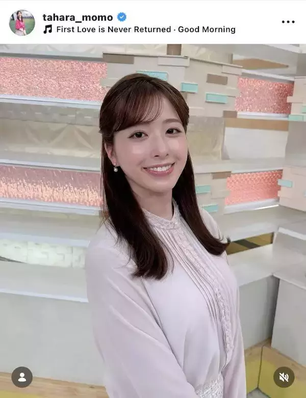 「グッド！モーニング」新センターＭＣ　テレ朝・田原萌々アナ“さくら色コーデ”で春演出！「優しさ溢れてます」「かわいすぎる．．．」