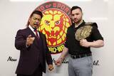 「史上最年少「ＩＷＧＰヘビー級」新王者・カラム・ニューマン、調印式で鷹木信悟を一刀両断「お前はこのベルトに触ることはできない」…５・４福岡」の画像1
