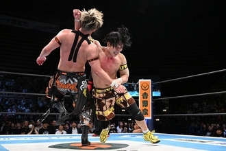 新日本プロレス「ＢＯＳＪ」ＹＯＨが初制覇…藤田晃生を破る「この俺が新日本プロレスに！カネの雨が降るぞ～！」…６・７大田区