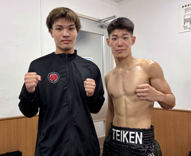 【ボクシング】「中山３兄弟」の長男・颯太が２回ＴＫＯでプロデビュー　五輪目指す鉱一、８月プロデビューの聖也と「僕たちの時代」築く