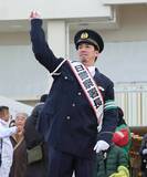 「一日警察署長を務めた楽天・前田健太「日頃からルールを守って欲しい」…交通安全啓発キャンペーンに参加」の画像1