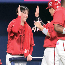 【広島】逆転で約２か月ぶりの土曜日白星　森下暢仁が３勝目　中日戦の連敗９でストップ　４番・坂倉将吾が決勝打