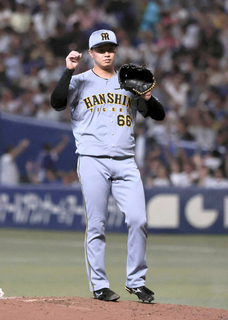 【阪神】２番手・津田淳哉が痛いプロ初失点…２点ビハインドの６回、石川昂弥に右中間ホームランウイングにソロ被弾