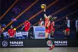 「【バレー】日本女子、台湾に３ー０快勝で４大会連続４強入り　ロス五輪まで２勝　エース・佐藤淑乃はレジェンド・国枝慎吾氏金言授かり奮闘」の画像1