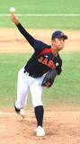 「「嫌な間を活用したい」　織田翔希、ピッチクロックで投球間に余裕…日米１０球団視察の前で自己最速タイ１５７キロ」の画像1