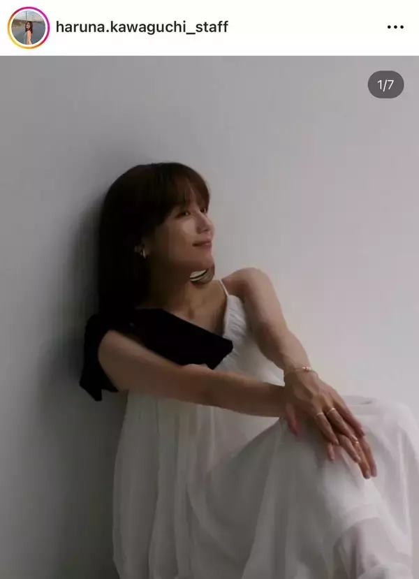 「少しふっくらしてきたかな？」第１子妊娠中の川口春奈、最新姿に反響「もう顔がお母さん」「ママらしい雰囲気」