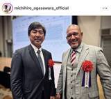 「最強コンビの最新ショット“ガッツ”小笠原道大氏の投稿に「すごい貫禄」」の画像1