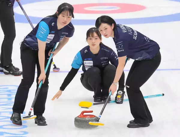 【カーリング】ＳＣ軽井沢ク２年ぶりＶ　熊本からカーリング留学した１７歳　川田亜依「ママありがとう～」