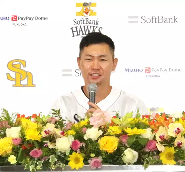 【ソフトバンク】中村晃が引退会見　入団時の監督だった王貞治球団会長から「自分を褒めてあげなさい」に感激「非常にうれしかったです」