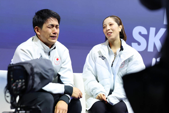 りくりゅう　高橋成美さんに「なるちゃんがいたから、俺たちが…来られた」元ぺアのインタビューで感謝の涙