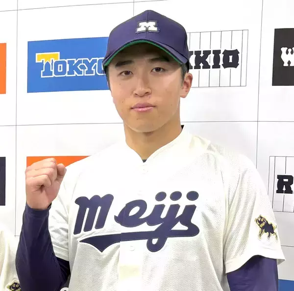 【大学野球】明大・湯田統真がリーグ戦デビュー「気負うことなく」開幕投手抜てきで６回０封…仙台育英で甲子園Ｖ