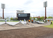 【ソフトバンク】降雨の影響で試合開始が３０分遅延…前田悠伍投手が今季初先発する鹿児島での一戦　午後２時３０分プレーボールへ　