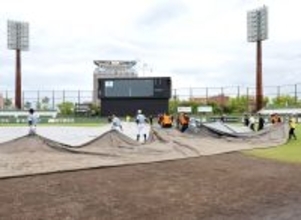 【ソフトバンク】降雨の影響で試合開始が３０分遅延…前田悠伍投手が今季初先発する鹿児島での一戦　午後２時３０分プレイボールへ　