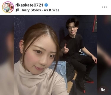 「２人のサイズ感」「ぴったり」２３歳・紀平梨花　最新ツーショット「可愛すぎ」イメージ激変が話題「魅力がさらに」