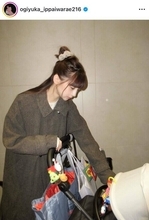 ９月に第１子出産の荻野由佳、「癖になっちゃってる笑」子育てあるあるにファン共感「わかる～」