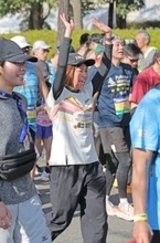 【大阪マラソン】スペシャルサポーターの福士加代子さん「暑かったー！」　好記録が出やすいコースの印象も語る