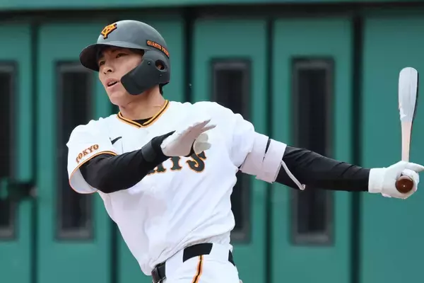 【巨人】育成３年目の平山功太が支配下昇格　背番号は６９「謙虚に、全力で」　今年３人目で支配下枠は残り「５」