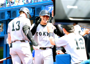 清水隆行氏が感じた巨人・平山功太の可能性　バットの軌道に加え「打つべき球を見極められていた」