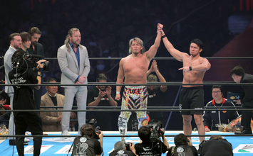 中邑真輔は現れなかった…棚橋弘至「引退セレモニー」…柴田勝頼とは「惜別」チョップを交換「内藤哲也」サプライズ登場…１・４東京ドーム