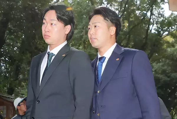 【巨人】開幕投手候補の山崎伊織が宮崎神宮を参拝「みんなの背中を押しながら成長していきたい」