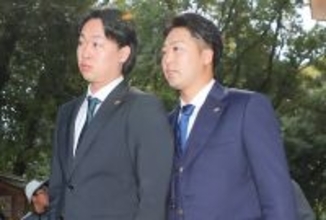 【巨人】開幕投手候補の山崎伊織が宮崎神宮を参拝「みんなの背中を押しながら成長していきたい」