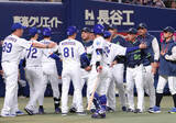 「【中日】ボスラーへの死球にあわや乱闘寸前　井上一樹監督「３つやぞ！」両チームに警告に球場騒然　試合後も怒りおさまらず」の画像1