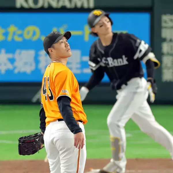 【巨人】あぁ今季ワースト５連敗…則本昂大が１イニング３被弾など４回７失点ＫＯ　橋上監督代行で再出発も交流戦黒星スタート