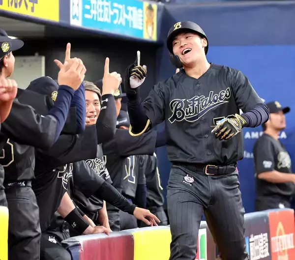 【オリックス】山中稜真が今季１号「甘い球を積極的に」売り出し中の２年目が通算２本目　清宮幸太郎に被弾直後すぐに反撃