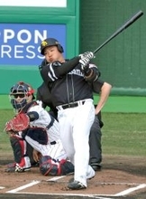 【ソフトバンク】２３年ＷＢＣ戦士・山川穂高、先制打含む納得の２打席「立ち姿というか、打席に入った時の間というか…」