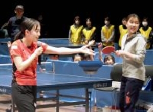 石川佳純さん「忘れられない時間になった」　サンクスツアー完走記念イベントで故郷・山口に凱旋