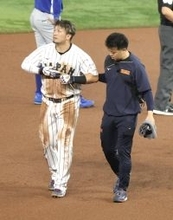 侍・鈴木誠也が負傷交代　「右膝違和感」と発表　ヘッドスライディングで強打…１次Ｒは２発５打点と好調も