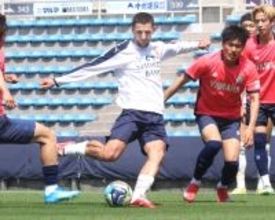 【Ｊ１清水】Ｊ２磐田とのトレーニングマッチでブルガリア代表ＦＷアフメドフが２得点「自信のある形でした」