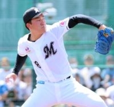 【ロッテ】ドラフト１位・石垣元気「自信を持って投げることができました」ファーム３試合目の登板で初めて無失点