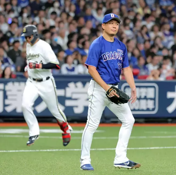 【中日】セ・リーグ最下位脱出ならず…交流戦開幕４連勝でストップ　大野雄大が今季ワーストの被安打１０で８回３失点　５連勝中だった京セラＤで初黒星