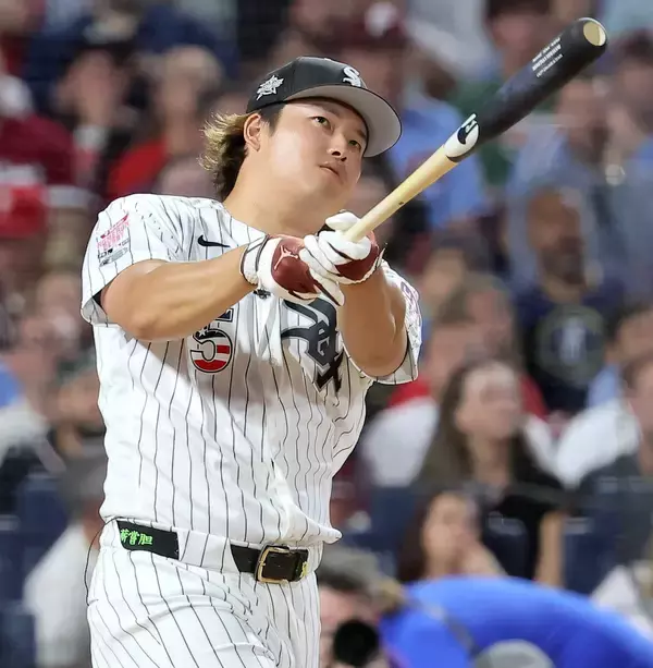 村上宗隆がＭＬＢホームランダービー出場、９発で４人終了時点で３位「めちゃくちゃ緊張」　準決勝進出は「多分無理じゃないですか」