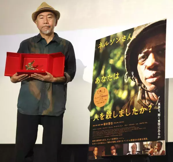 塚本晋也監督「戦争の恐ろしさを体で実感して」新作がベネチアで金の小獅子賞