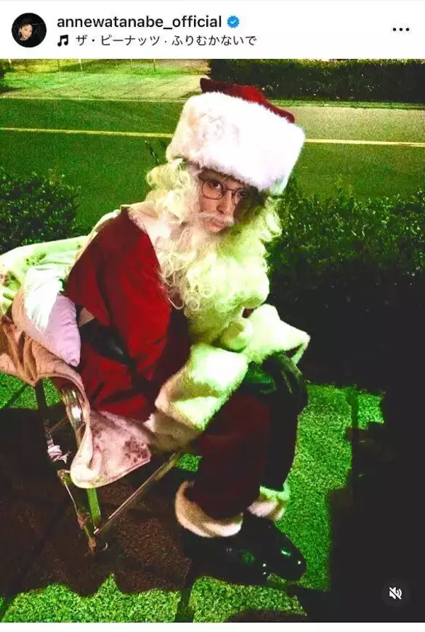 杏、サンタクロースに！本格コスプレ姿が話題「こんな可愛いサンタいるんだ」「我が家にも来てーーーっ」