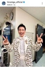 【紅白】紅白勇退した郷ひろみ「本当にありがとう。紅白、最　ＧＯ！！」笑顔でダブルピース