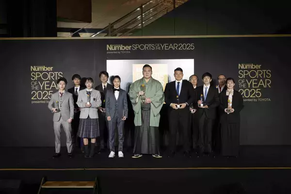 春から積水化学入社の久保凛「さらに成長した姿を見せられるよう頑張ります」…スポーツ誌「ナンバー」表彰式でＮＥＷ　ＦＡＣＥ賞