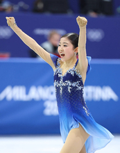 【五輪】千葉百音は合計自己ベストの２１７・８８点　演技終えて笑顔で何度もうなずく…女子フリー