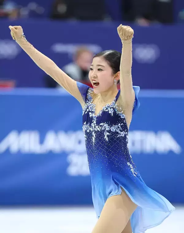 【五輪】千葉百音は合計自己ベストの２１７・８８点　演技終えて笑顔で何度もうなずく…女子フリー