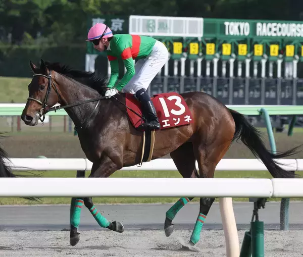 【フローラＳ】キャリア１戦の良血エンネが２着　オークス切符獲得にディー騎手「２４００メートルの方が良さそう」