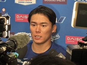山本由伸がメジャー移籍後最多１３勝目「すごく嬉しく思う」　大谷翔平欠場も、７回１失点１０Ｋ快投