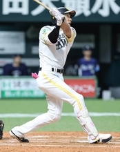 【ソフトバンク】これぞ役者！柳田悠岐が勝ち越し３ラン　７回に均衡破る