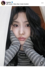 ＴＷＩＣＥ・モモ、前髪なしドアップショットに世界中がくぎ付け「お顔近めありがとう」「超クール！」「ＯＭＧ」