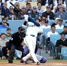 大谷翔平にかつての同僚が「ホームラン打って」　試合前に交わした約束を果たす４号先頭弾